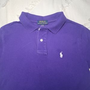 BOYS PURPLE POLO BY RALPH LAUREN POLO SHIRT SIZE 10-12